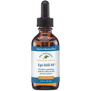 NativeRemedies Epi-Still-M - Natural Homeopathic Formula Provides a Quieting, Sedative Effect Native Remedies uk supplements