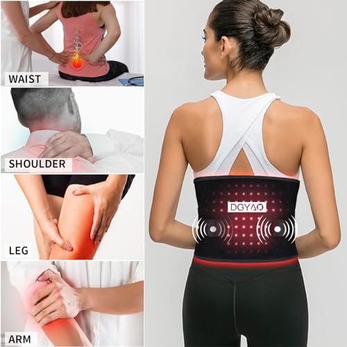 TUOYR Cordless Red Light Therapy Belt for Back Pain Relief with 10000mAH Power Bank TUOYR uk supplements