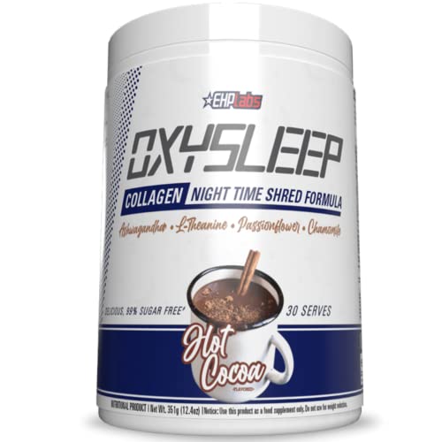 EHP Labs OxySleep Collagen Peptides Powder Night Time Shred - Promotes Deep Sleep EHP Labs uk supplements