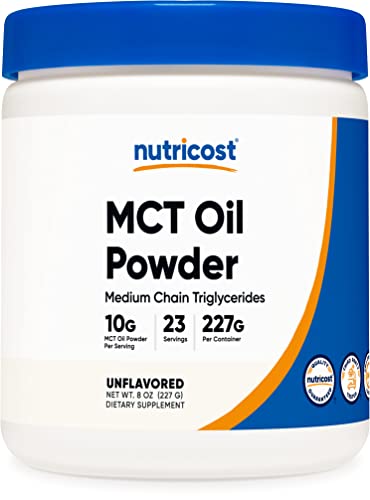Nutricost Premium MCT Oil Powder .5LBS - Best For Keto, Ketosis, and Ketogenic Diets Nutricost uk supplements