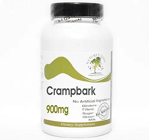 PureControl Supplements Crampbark Cramp Bark 900mg // 90 Capsules // Pure PureControl Supplements uk supplements