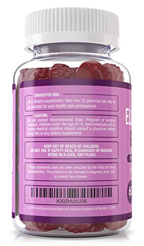 Premium Elderberry Gummies - Sambucus Elderberry Gummies for Adults - Black Elderber Purely Optimal uk supplements