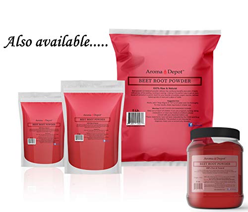 Beet Root Powder 8 oz. by Aroma Depot Raw & Non-GMO I Vegan & Gluten Free I Nitric Aroma Depot uk supplements