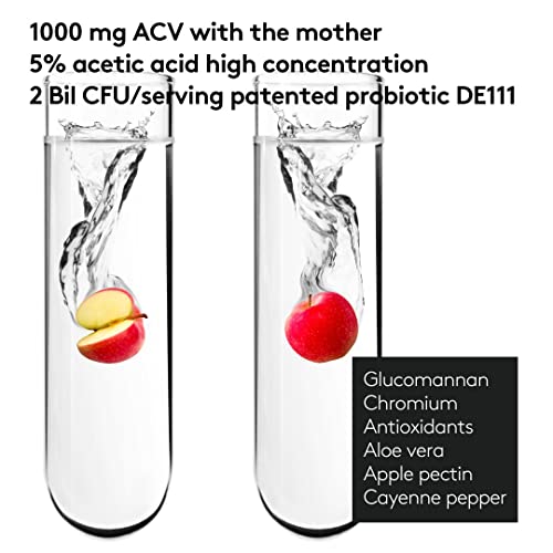 Youth & Tonic Natural Appetite Suppressant for Weight Loss / 1000 mg Apple Cider Youth & Tonic uk supplements