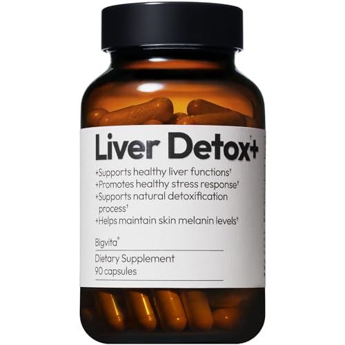 BigVita Liver Detox Vegan Gluten Free Liver Health Supplement Cleanse Detox & Repair BigVita uk supplements