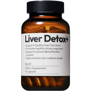 BigVita Liver Detox Vegan Gluten Free Liver Health Supplement Cleanse Detox & Repair BigVita uk supplements