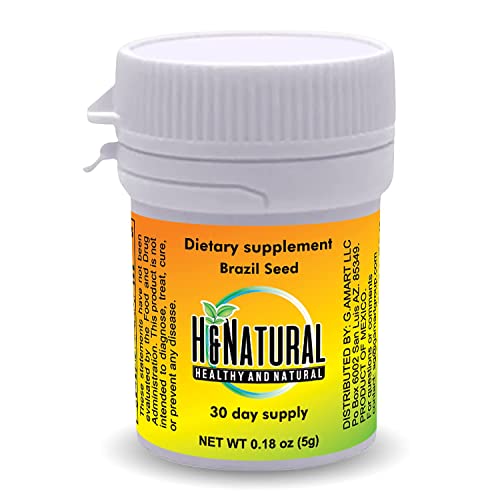 H&Natural Brazil Seed Dietary Supplement 30 Pieces H&Natural uk supplements