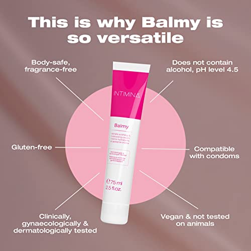 INTIMINA Balmy - Vaginal Moisturizer and Lubricant, Intimate Soothing and Moisturizing Cream INTIMINA uk supplements