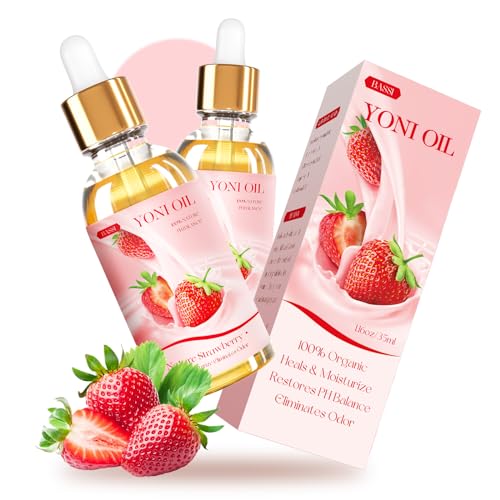 BASSI 2PCS Yoni Oil Organic Feminine Oil Vaginal Moisturizer - Ph Balance for Women - Feminine Deodorant BASSI uk supplements