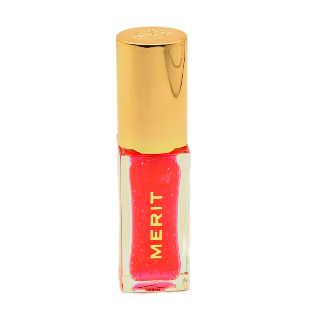 MERIT Shade Slick Gelée Sheer Tinted Lip Oil Les Deux Merit uk supplements