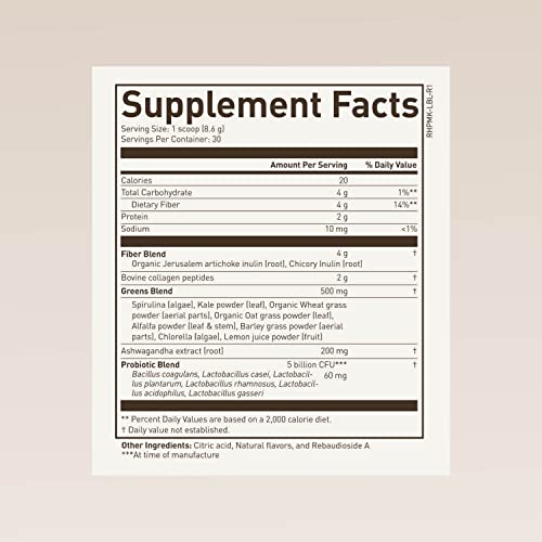 ROUNDHOUSE PROVISION Morning Kick, Powder Supplement for Healthy Digestion ROUNDHOUSE PROVISION uk supplements