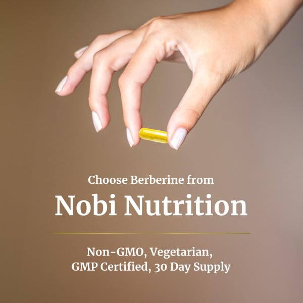 Berberine HCL 1500mg for Weight Management | Botanical Keto Inducing Berberine Supplement Nobi Nutrition uk supplements