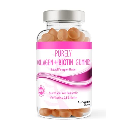 Collagen Gummies with Vitamins for Women Men Adults - Skin, Hair, Nail & Cartilage Health Pure Food Supplements uk supplements