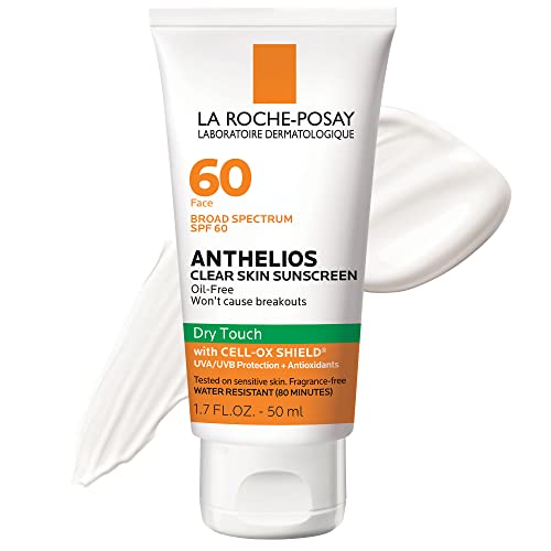 La Roche-Posay Anthelios Clear Skin Dry Touch Sunscreen SPF 60, Oil Free La Roche-Posay uk supplements