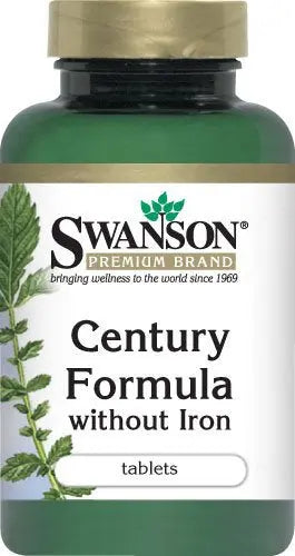 Swanson Century Formula Multivitamin Without Iron 130 Tabs Swanson uk supplements