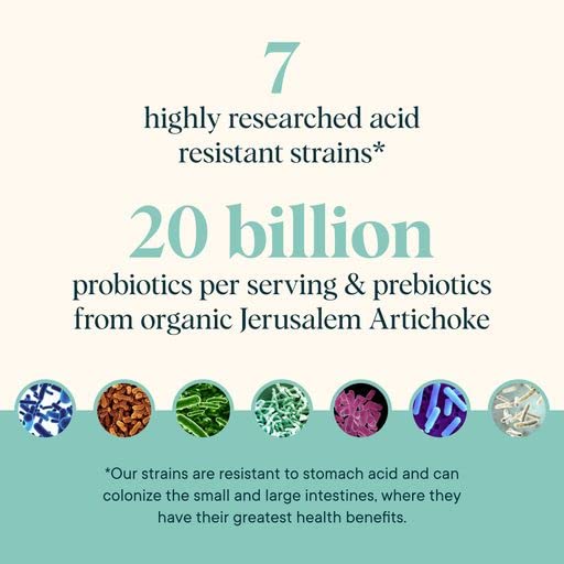 Ora Organic Prebiotic and Probiotic Powder Supplement - 20 Billion Probiotics, 7 Strains for Best Prebiotic Powder, Non-GMO, Probiotics for Women, Men & Kids - Apple Raspberry Flavor, 30 Servings… Ora Organic uk supplements