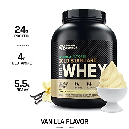 Optimum Nutrition Gold Standard 100% Whey Protein Powder 4.8 (Packaging May Vary) Optimum Nutrition uk supplements