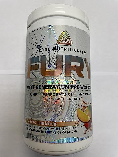Core Nutritionals Fury V2: Pre-Workout Powder to Maximize Performance in The Gym W/Zum Core Nutritionals uk supplements
