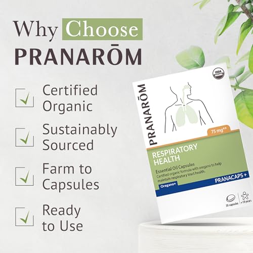 Respiratory Health Pranacaps Pranarom uk supplements