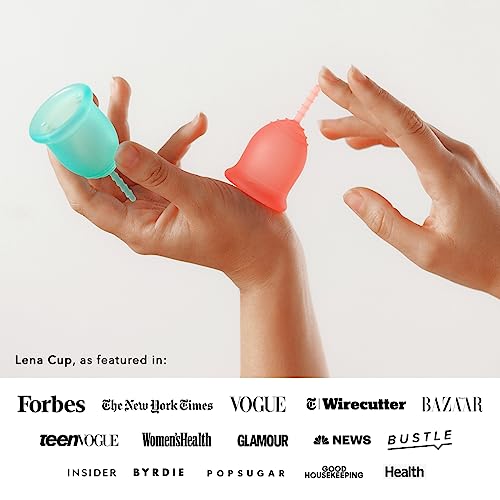 Lena Menstrual Cup | 12hr Reusable Period Silicone Soft Cup | Tampon and Pad Alternative Lena uk supplements