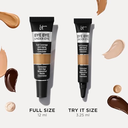 IT Cosmetics Bye Bye Under Eye Concealer (Light Nude) - Water-Resistant, Full Coverage Brightening Concealer For Dark Circles, Fine Lines, Redness & Discoloration, Anti-Aging, 24H Wear - 0.4 fl oz IT Cosmetics uk supplements