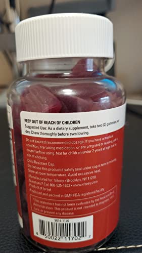 Apple Cider Vinegar Gummies 1,000mg Plus Ginger, ACV with The Mother, Detox Cleanse Viteey uk supplements
