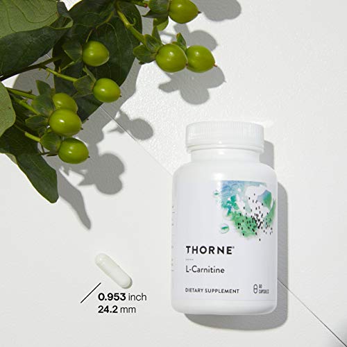 Thorne L-Carnitine - Amino Acid Supplement to Support Energy Production - 60 Capsules Thorne uk supplements