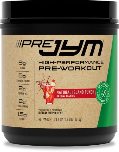 JYM Supplement Science Pre JYM Pre Workout Powder - BCAAs, Creatine HCI, Citrulline JYM Supplement Science uk supplements