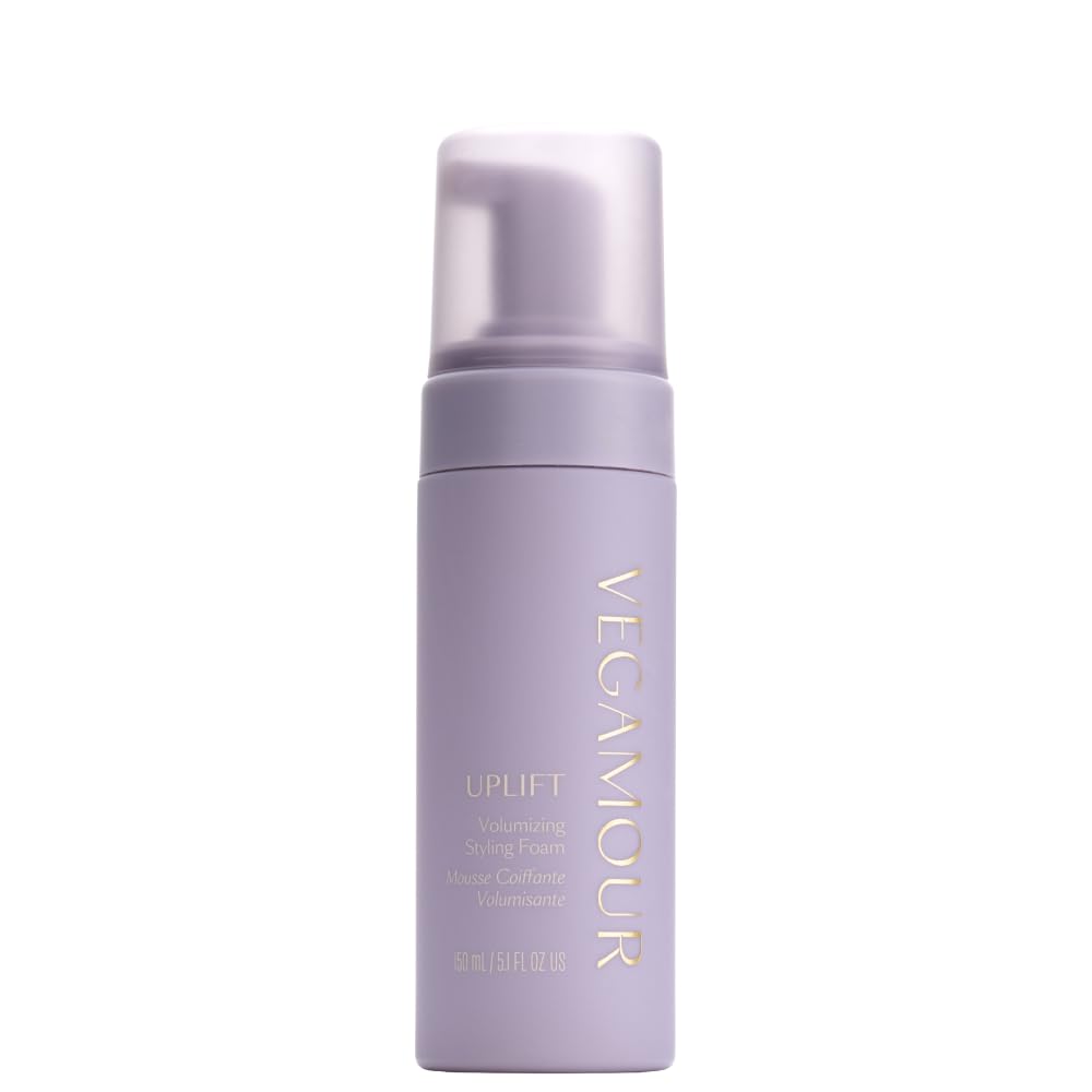 VEGAMOUR UPLIFT Volumizing Styling Foam, For fine, flat & thinning hair, Provides Volume & Resists Humidity, Non Sticky Formula, Bouncy Soft Hair VEGAMOUR uk supplements