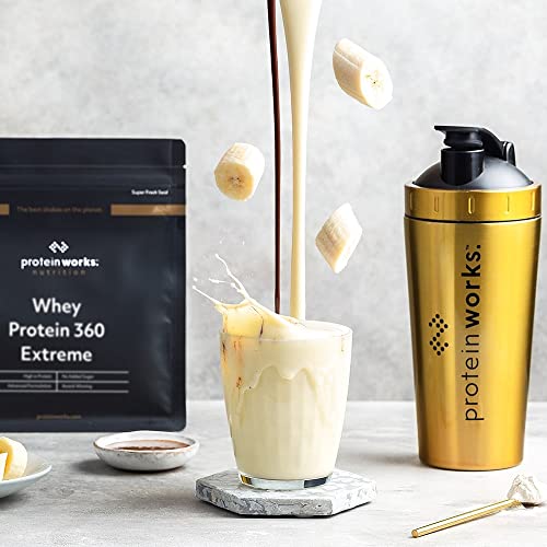 Protein Works - Whey Protein 360 Extreme | Added Vitamins | Premium Whey Shake Protein Works uk supplements