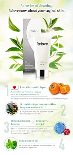 Relove Amino acid feminine Hygiene wash | Gynecologist | Green tea Fragrance Relove uk supplements