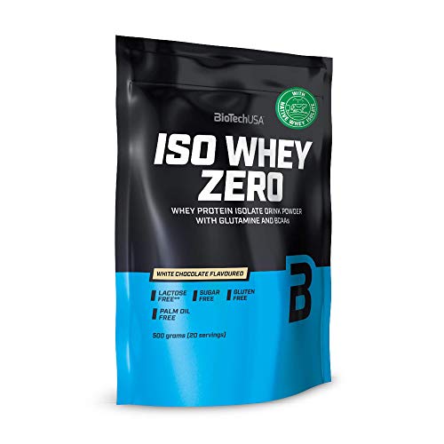 BioTechUSA Iso Whey Zero, Lactose, Gluten, Sugar Free, Premium Whey Protein Isolate, 500 g BioTechUSA uk supplements