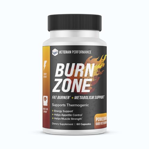 Veteran Performance Burn Zone Thermogenic Fat Burner – Metabolism Booster Appetite Veteran Performance uk supplements