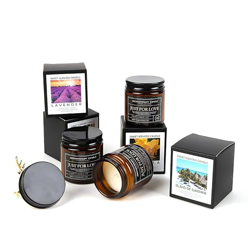 Candles for Home Scented Candle Gifts for Men Candles Clearance Amber Candle Jar Soy Wax Candles Caelusi uk supplements