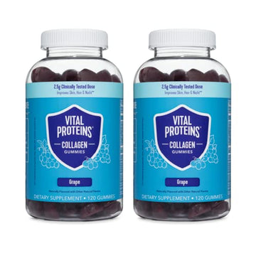 Vital Proteins Collagen Gummies, 2.5g of Clinically-Tested Collagen for Hair, Skin Vital Proteins uk supplements