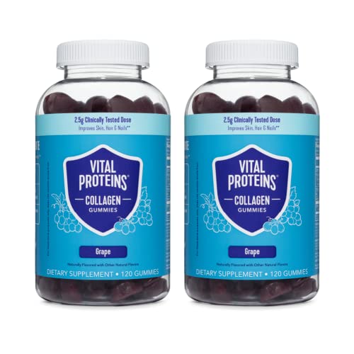 Vital Proteins Collagen Gummies, 2.5g of Clinically-Tested Collagen for Hair, Skin Vital Proteins uk supplements