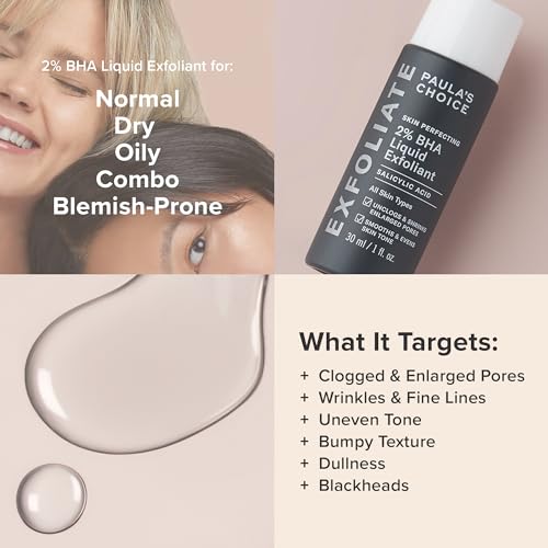 Paula's Choice Skin Perfecting 2% BHA Liquid Salicylic Acid Exfoliant Paula's Choice uk supplements