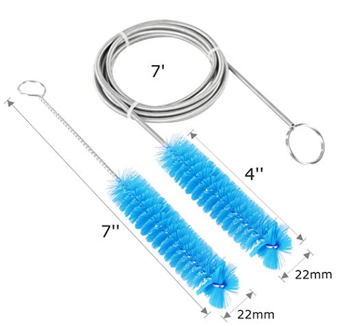 CPAP Tube Cleaning Brush-7 Feet Flexible + 7 Inches Handy Stainless Steel SUNMU uk supplements
