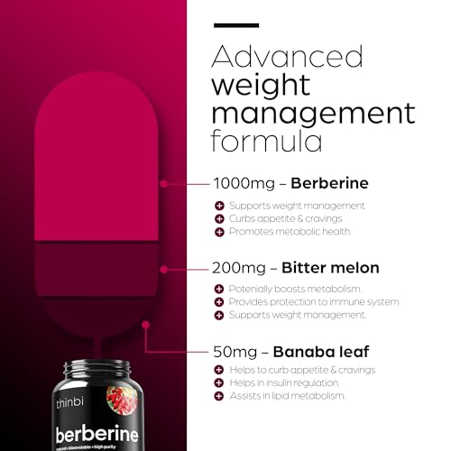 Berberine Supplement 1000mg Potent Botanical Capsules for Weight Artnaturals uk supplements
