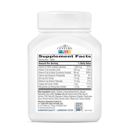 21st Century Ace Antioxidant Tablets, 75Count 21st Century uk supplements