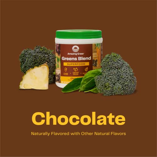 Amazing Grass Greens Blend Superfood: Super Greens Smoothie Mix Amazing Grass uk supplements