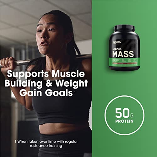 Optimum Nutrition Serious Mass, Weight Gainer Protein Powder, Chocolate, 6 Pound Optimum Nutrition uk supplements