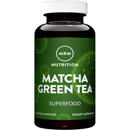 MRM Matcha Green Tea Capsules 60 Servings MRM uk supplements