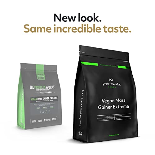 Protein Works - Vegan Mass Gainer Extreme | High Calorie Protein Powder | Weight Gainer Protein Works uk supplements