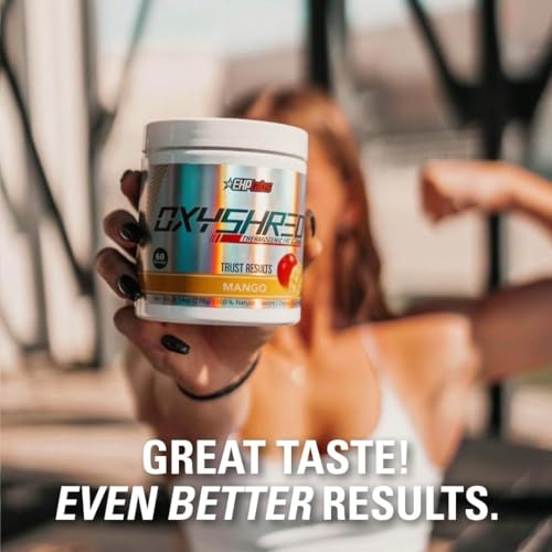 EHP Labs OxyShred Thermogenic Pre Workout Powder & Shredding Supplement - Clinically EHP Labs uk supplements