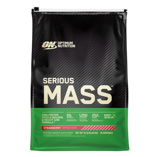Optimum Nutrition Serious Mass Weight Gainer Protein Powder, Vitamin C, Zinc and Vitamin Optimum Nutrition uk supplements