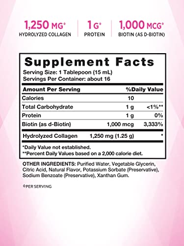 Nature's Truth Liquid Collagen | 8 oz | Non-GMO, Gluten Free Supplement | Natural Berry Nature's Truth uk supplements
