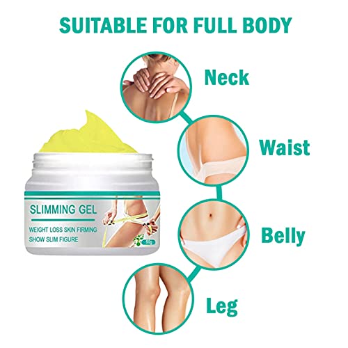 Slimming Cream, Navel Arm Leg Belly Ginger Fat Burning Cream, Weight Loss Skin Firming SURORAIN uk supplements