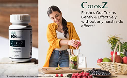 Dr. Dhoble’s Remedies ColonZ Colon Cleanser & Detox – Helps Occasional Constipation DR. DHOBLE’S REMEDIES uk supplements