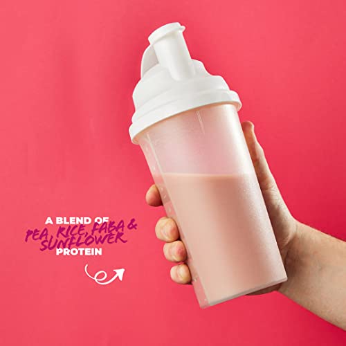 Mighty Ultimate Vegan Protein Powder, Super Berry Flavour, (17 Servings, 510g Bag without Scoop) MIGHTY uk supplements